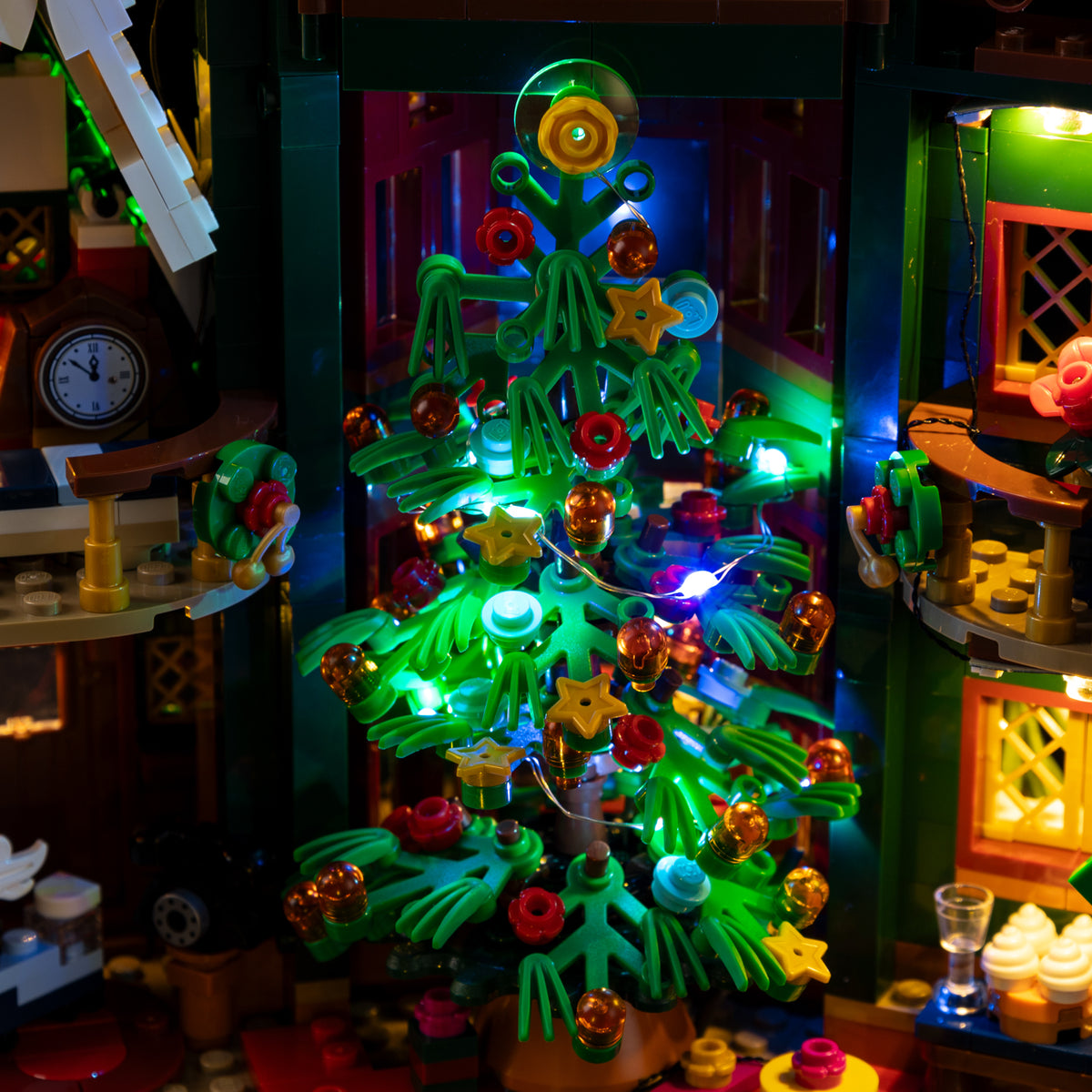 Light Kit For LEGO Holiday House 11387