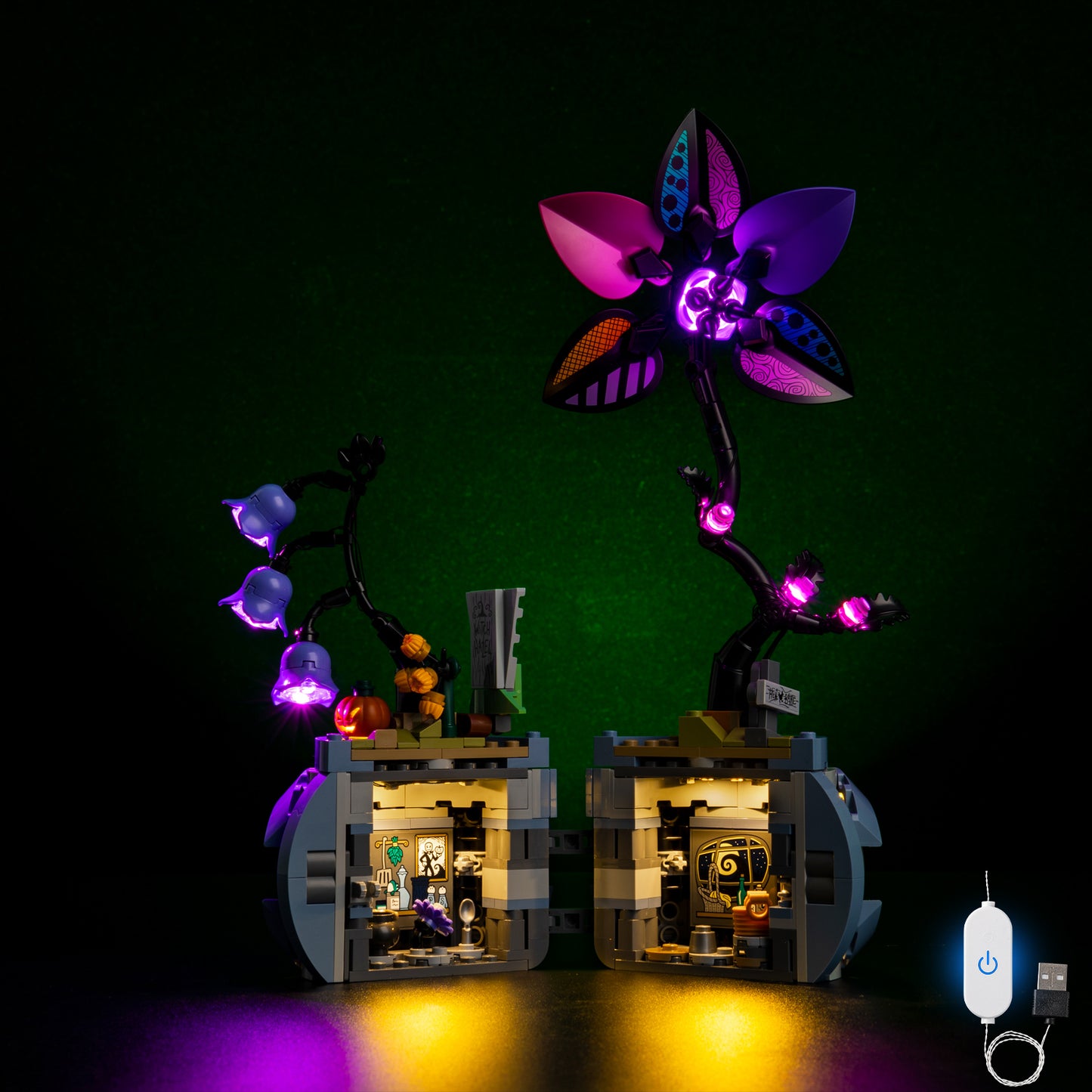 Light Kit For LEGO Sally's Flowerpot 43288