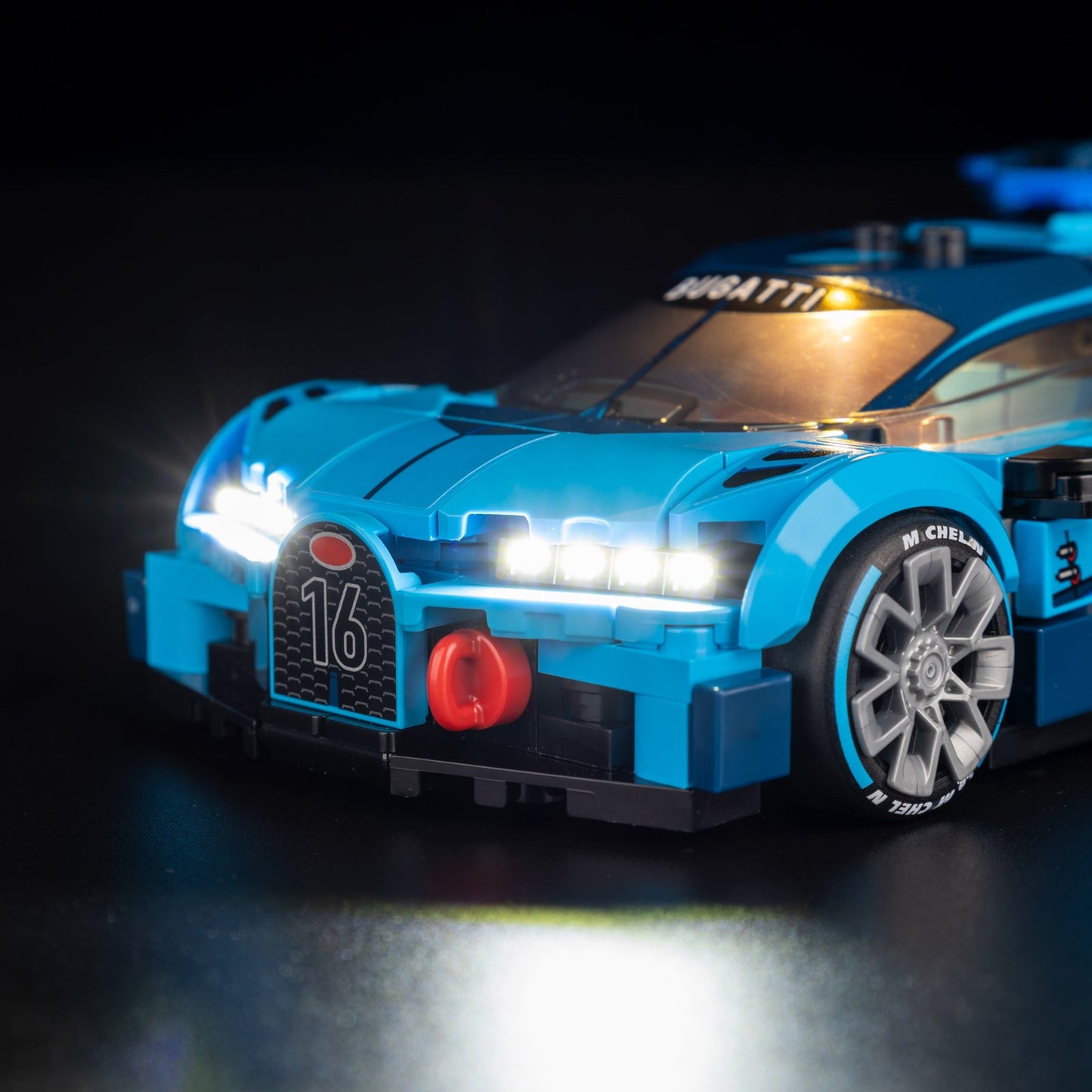 Light Kit For LEGO Bugatti Vision Gran Turismo Hyper Sports Car 77253