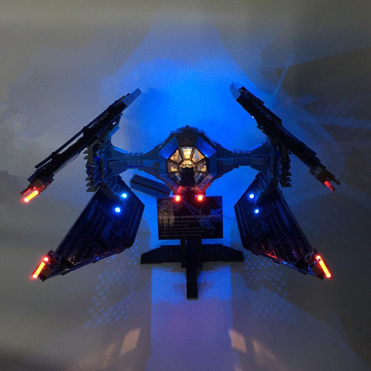 LED Light Kit for The TIE Interceptor 7181 and 05044