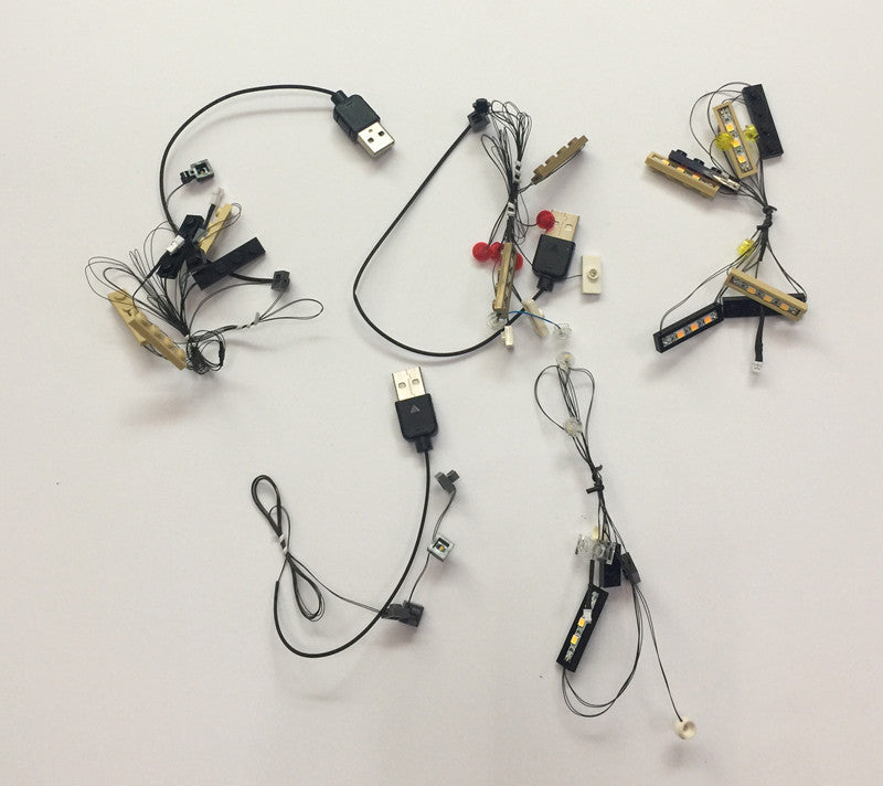 LED Light Kit for TEMPLE of Airjitzu 70751 and 06022