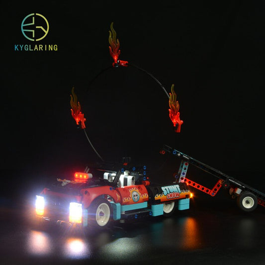 Led Lighting Set For Technic 42106 Stunt Show Truck & Bike
