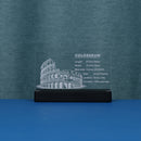 LED Acrylic Nameplate for Colosseum