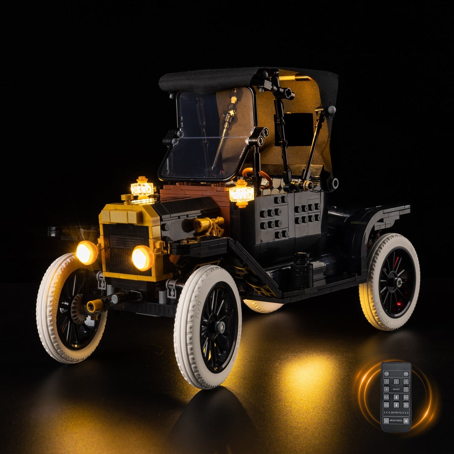 Light Kit For LEGO Ford Model T Touch Version 11376 - 1-on-rc5