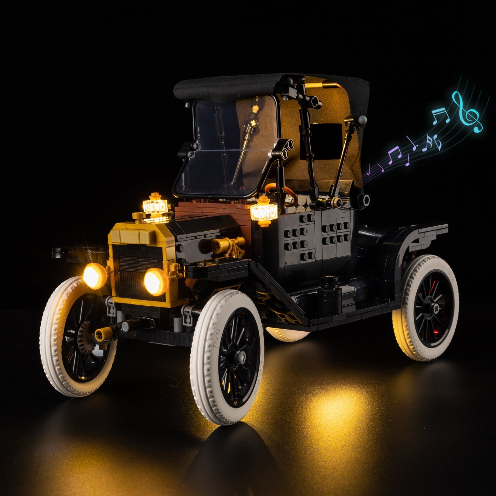 Light Kit For LEGO Ford Model T Touch Version 11376 - 1-on-sound-m