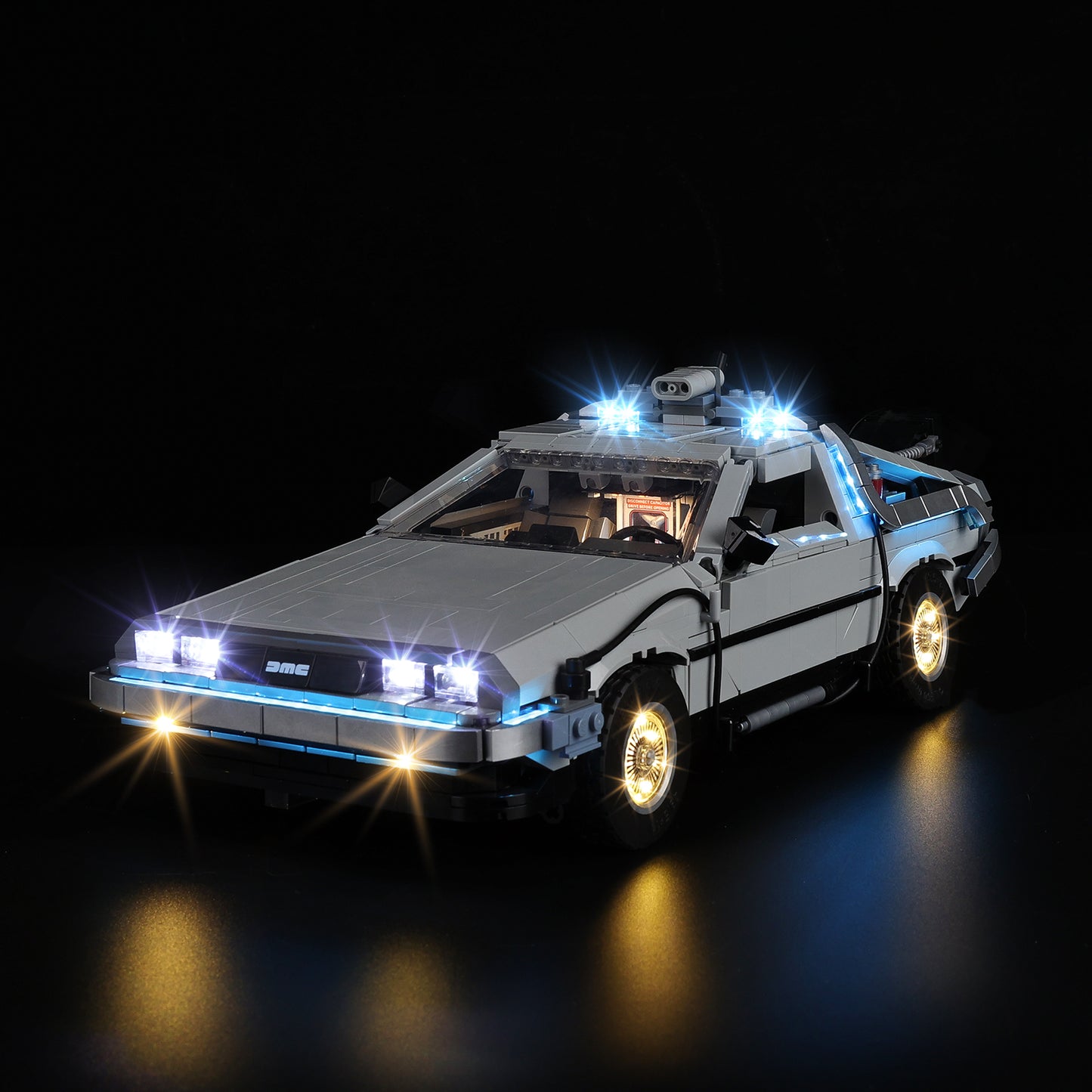 Light Kit For LEGO Back to the Future Time Machine 10300 - Gallery Image 1