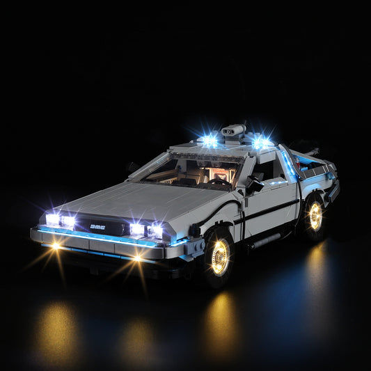 Light Kit For LEGO Back to the Future Time Machine 10300 - Gallery Image 1
