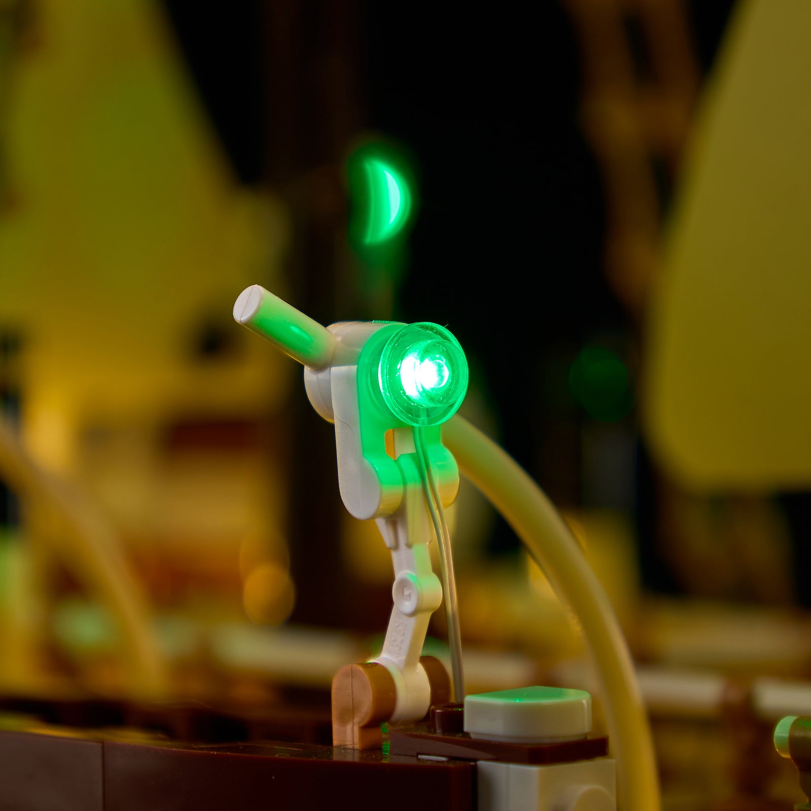 LED accent lighting detail for LEGO The Endurance 10335