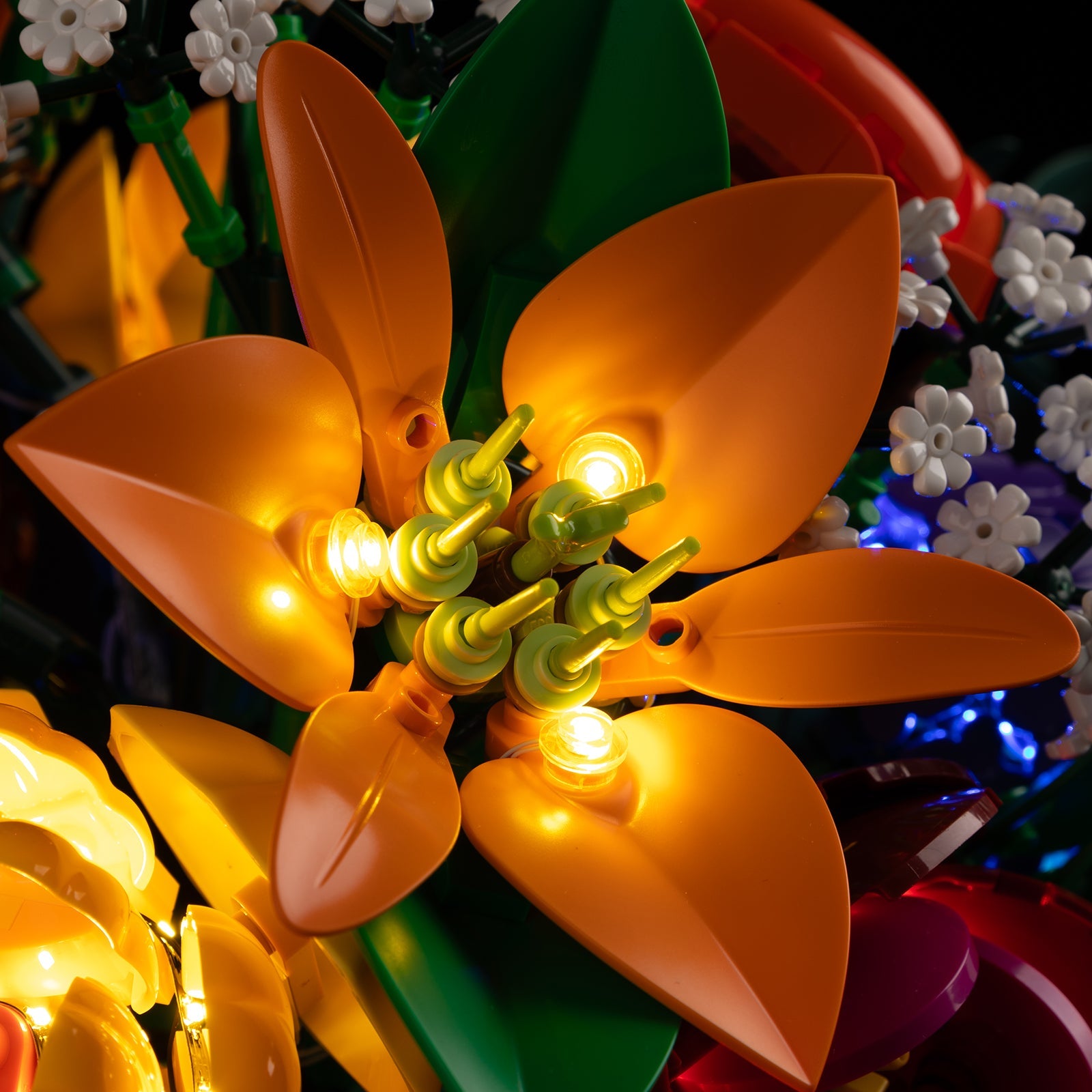 Light Kit For LEGO Flower Arrangement 10345 - Gallery Image 8