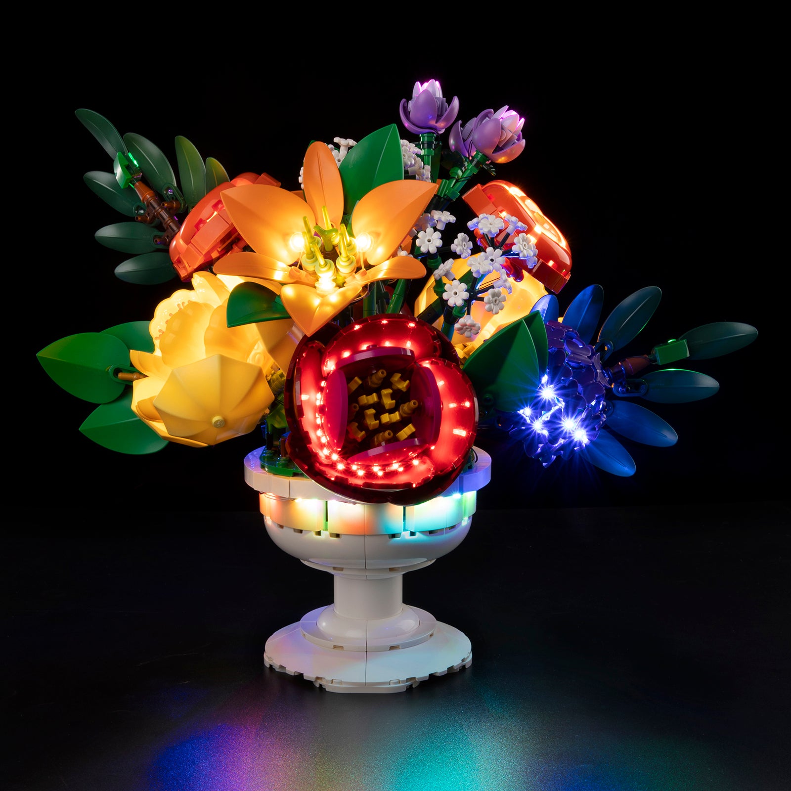 Kyglaring Light Kit for LEGO Flower Arrangement 10345 - Gallery Image