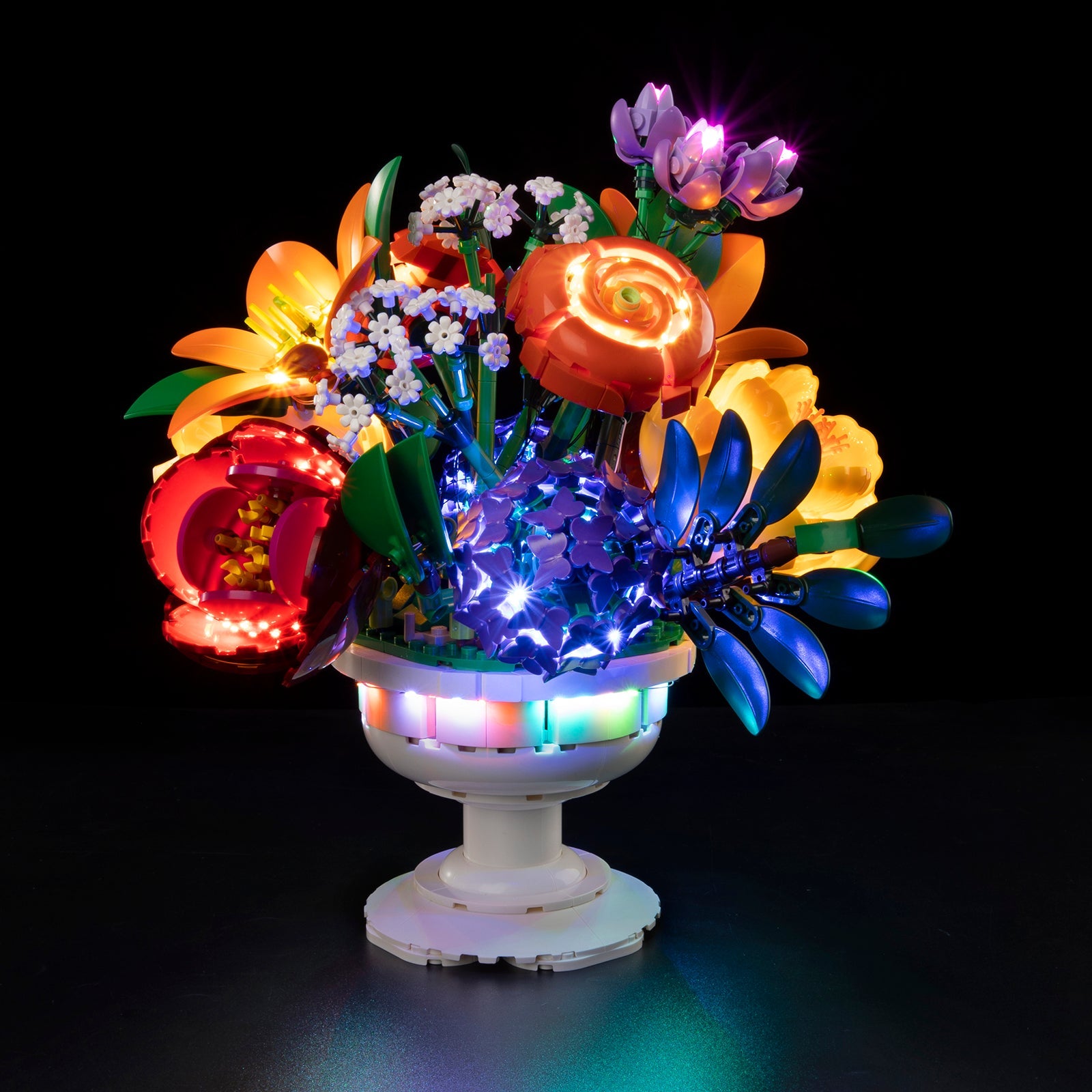 Light Kit For LEGO Flower Arrangement 10345 - Gallery Image 4