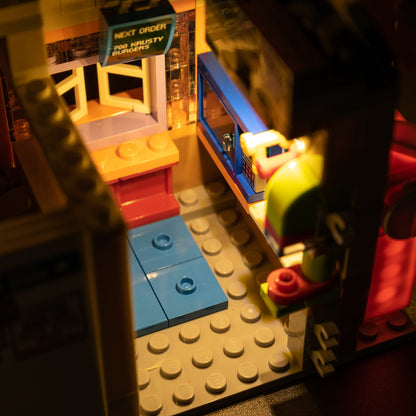 Light Kit For LEGO The Simpsons Krusty Burger 10352 - Gallery Image 9