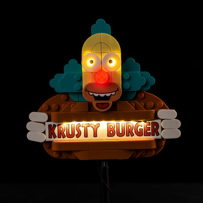 Light Kit For LEGO The Simpsons Krusty Burger 10352 - Gallery Image 10