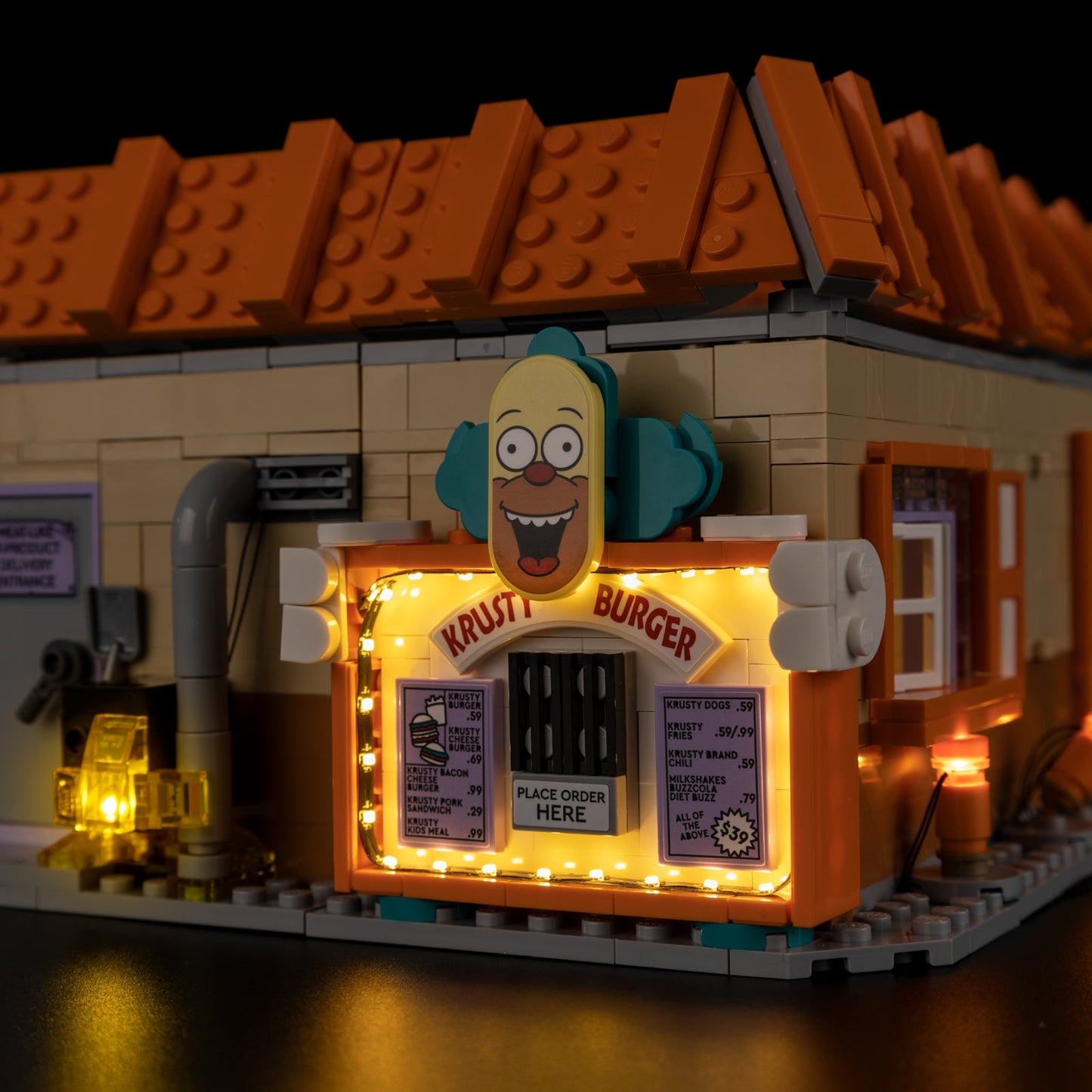 Light Kit For LEGO The Simpsons Krusty Burger 10352 - Gallery Image 12