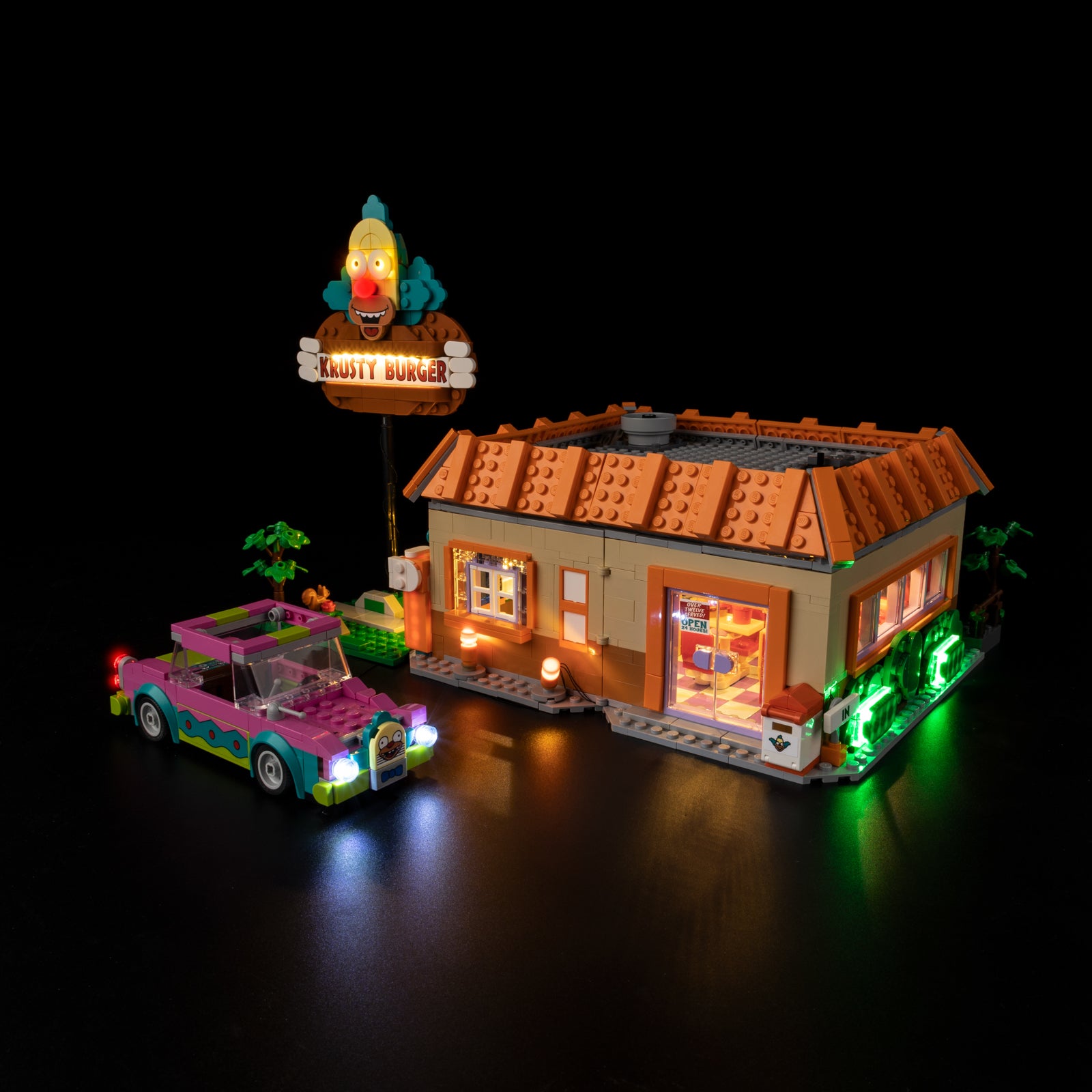 Kyglaring Light Kit for LEGO The Simpsons: Krusty Burger 10352 - Gallery Image