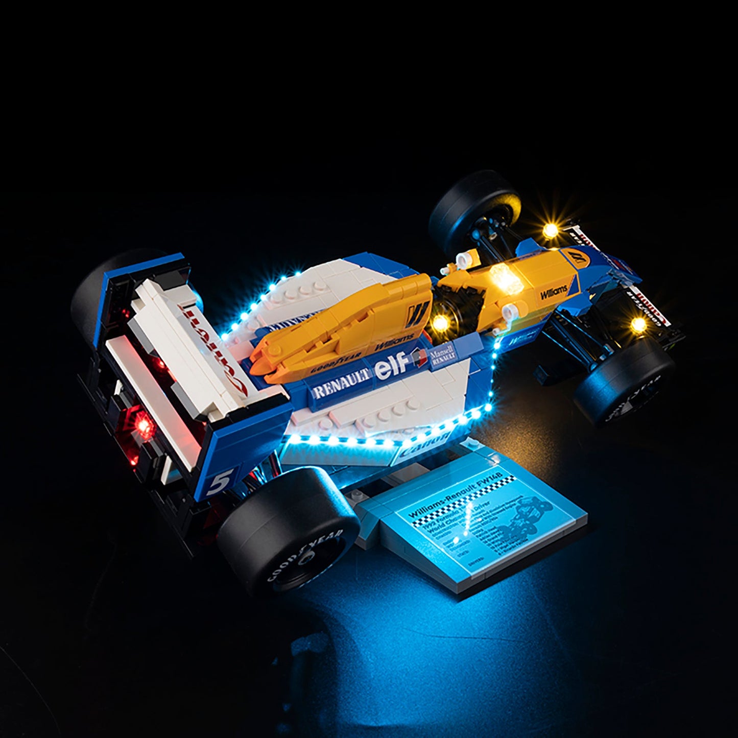 Light Kit For LEGO Williams Racing FW14B Nigel Mansell 10353 - Gallery Image 3