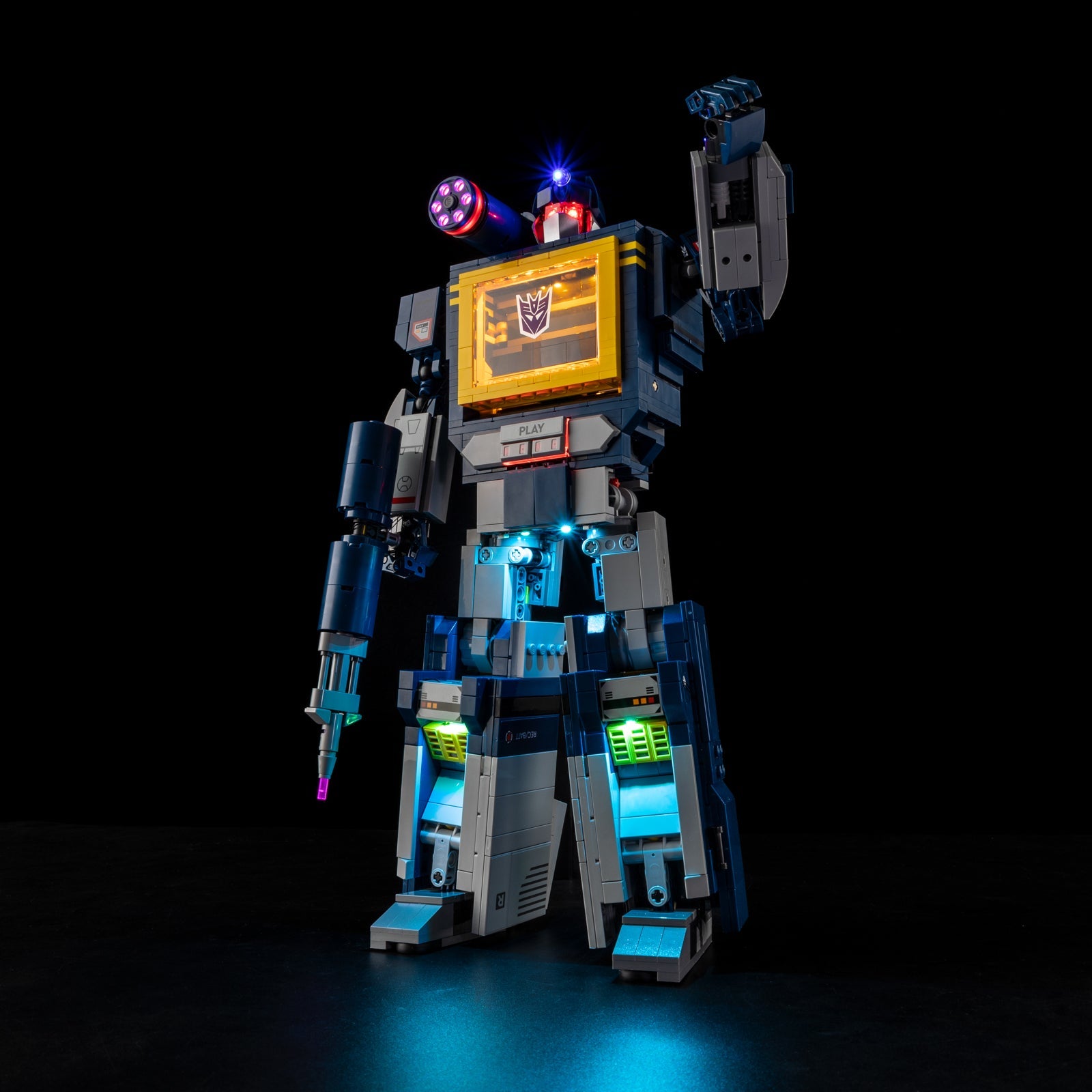 Light Kit For LEGO Transformers Soundwave 10358 - Gallery Image 1