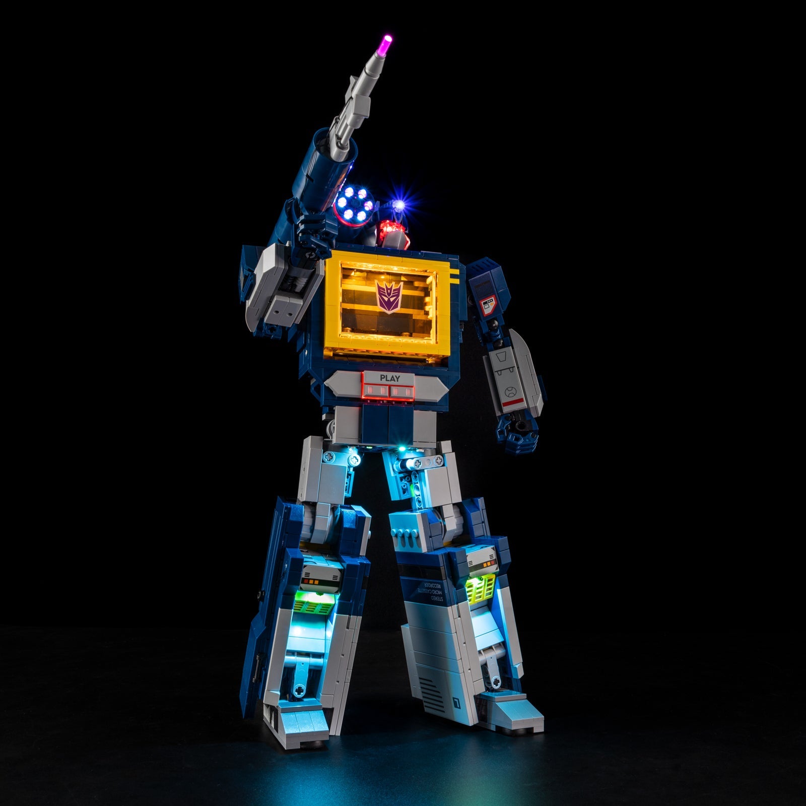 Light Kit For LEGO Transformers Soundwave 10358 - Gallery Image 2