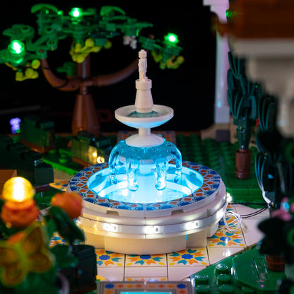 Light Kit For LEGO Fountain Garden 10359 - Gallery Image 4