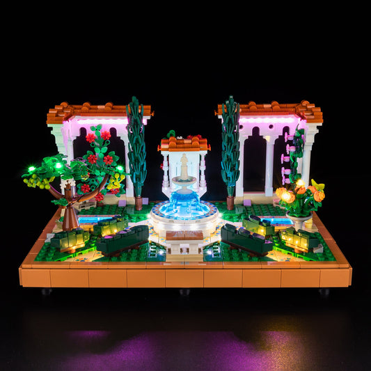 Light Kit For LEGO Fountain Garden 10359 - Gallery Image 14