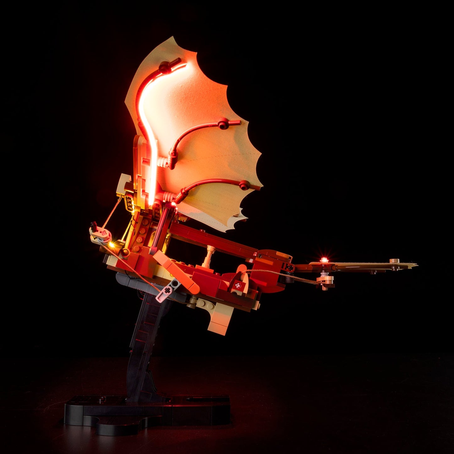 Light Kit For LEGO Leonardo da Vinci's Flying Machine 10363 - Gallery Image 4