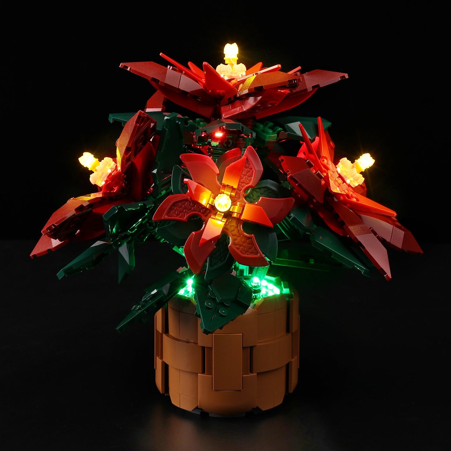 Light Kit For LEGO Poinsettia 10370 - Gallery Image 1