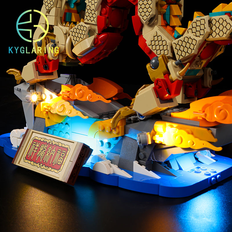 Led Lighting Set for Auspicious Dragon 80112