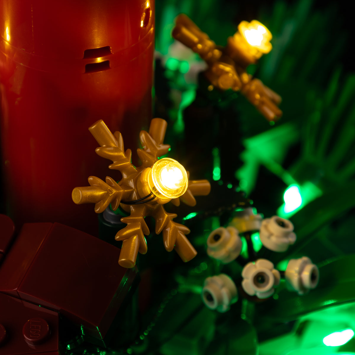 Light Kit for LEGO Christmas Table Decoration 40743