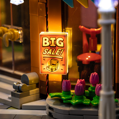 Light Kit For LEGO Shopping Street 11371
