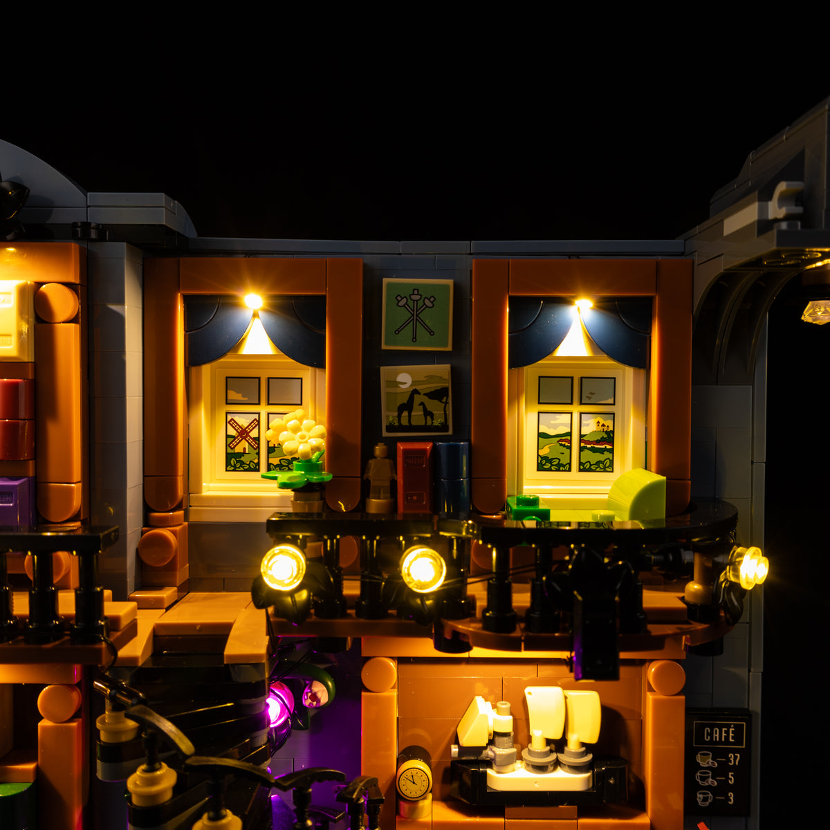 Light Kit for LEGO Bookstore: Book Nook 11379