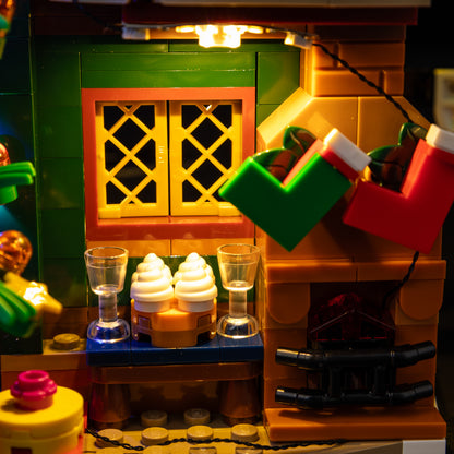Light Kit For LEGO Holiday House 11387