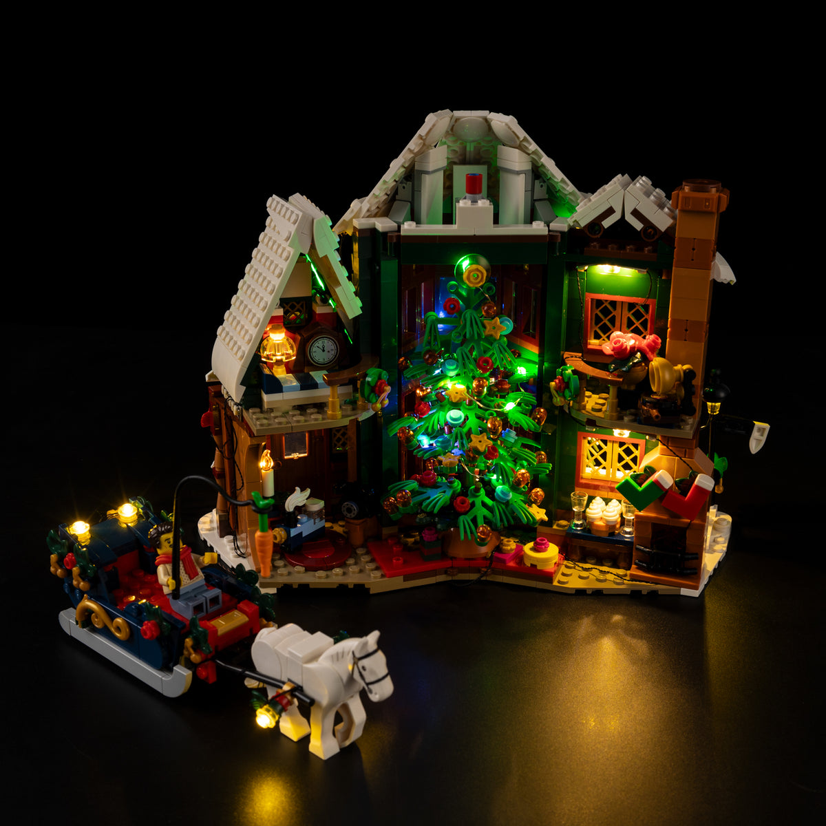 Light Kit For LEGO Holiday House 11387