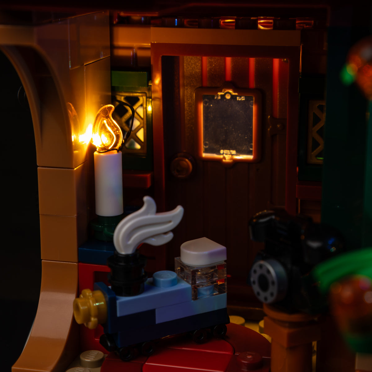 Light Kit For LEGO Holiday House 11387