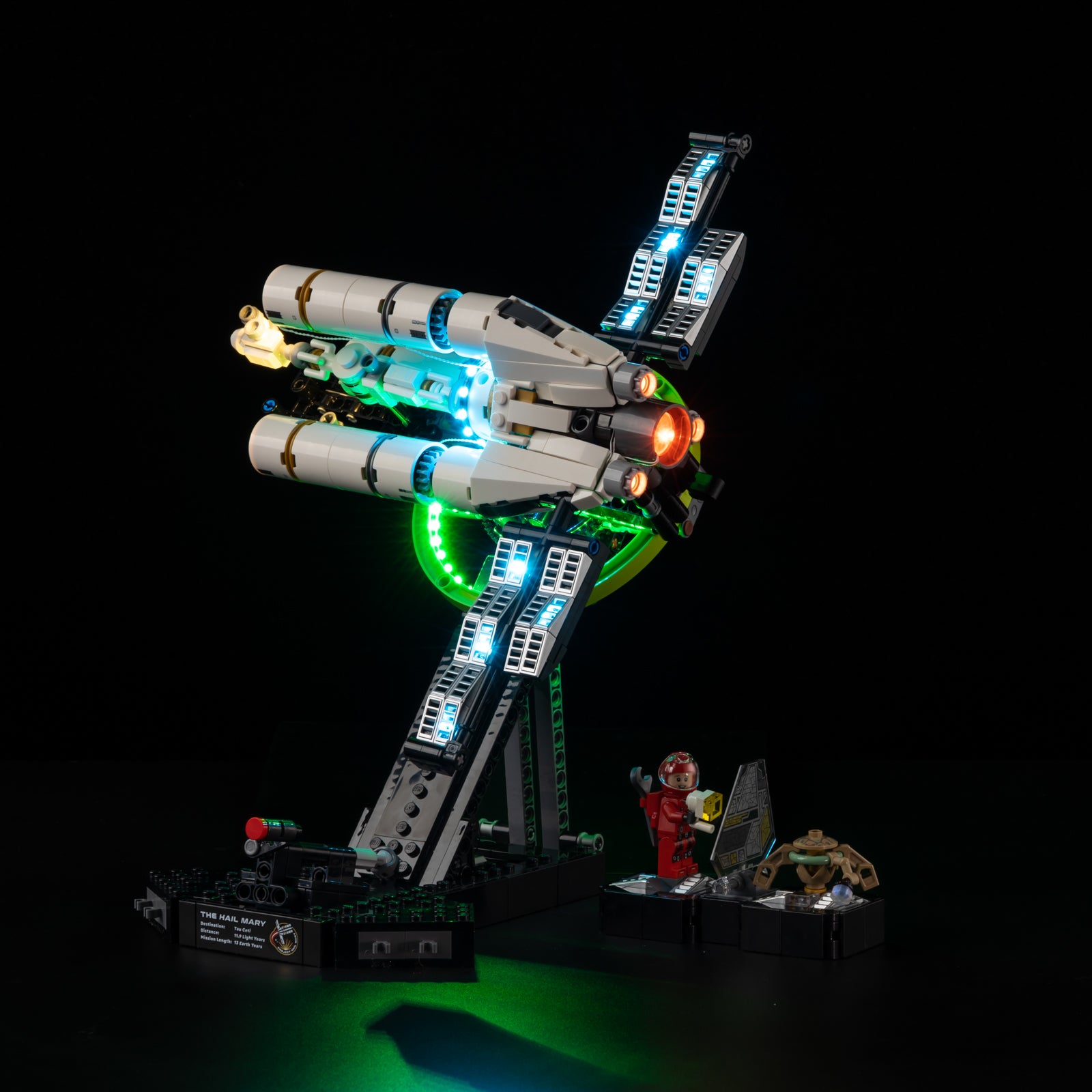 Side view of the 11389 LED lamp