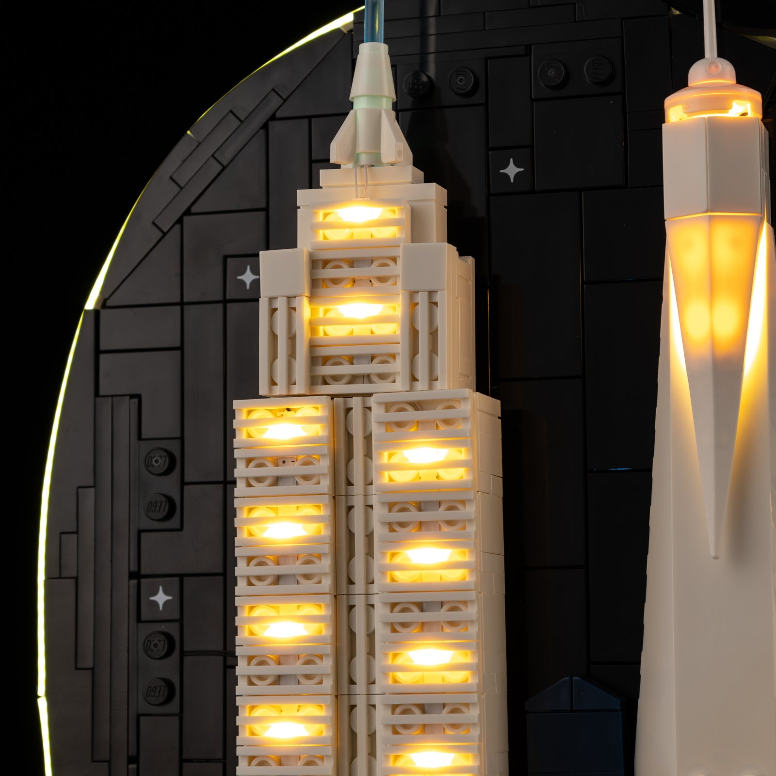Light Kit For LEGO New York New York 21066 - 14-details