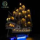 LED Light Kit for Captain Jack Sparrow's Pirate Ship 10365