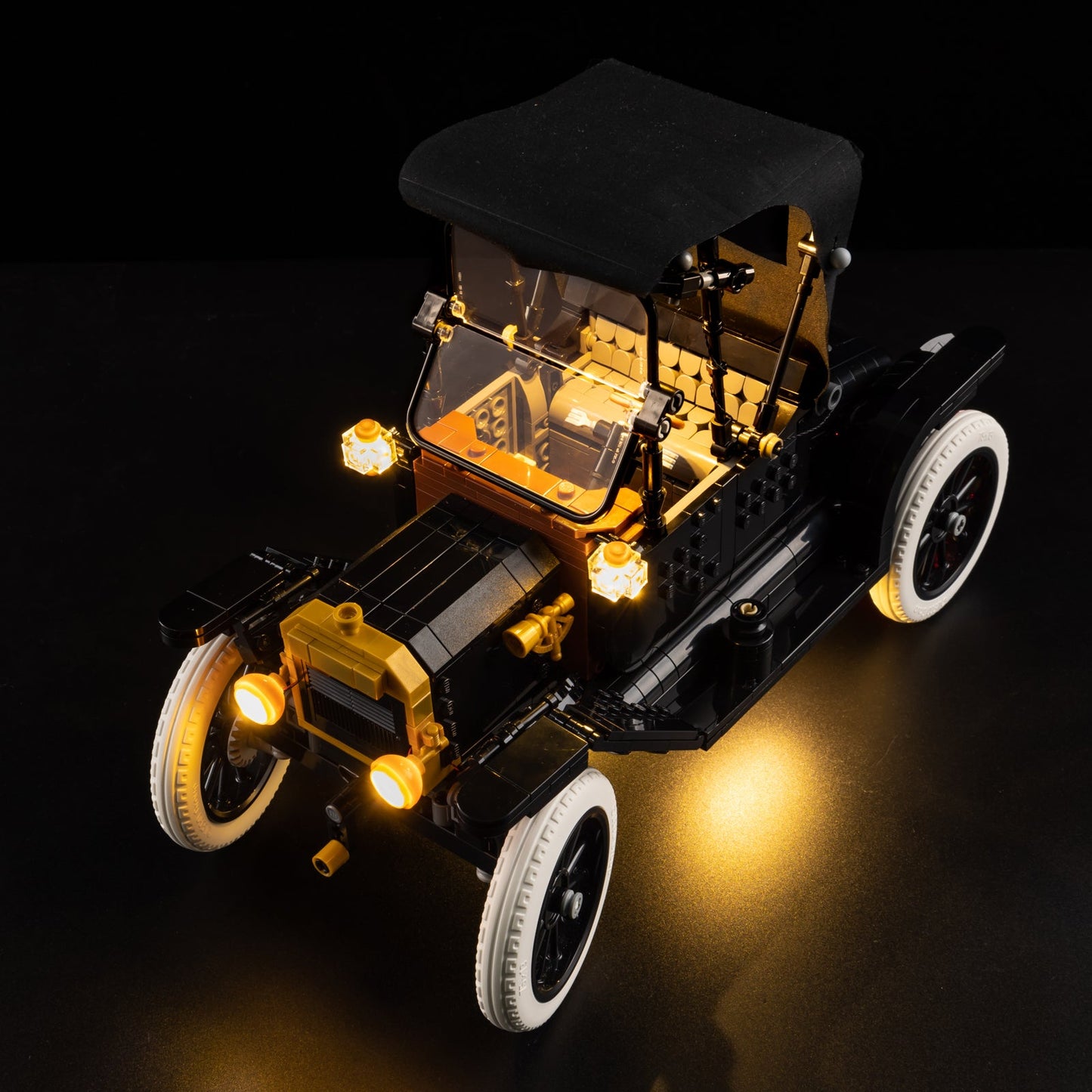 Light Kit For LEGO Ford Model T Touch Version 11376 - 2-on