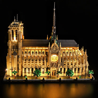 Light Kit For LEGO Notre-Dame-de-Paris 21061 - Gallery Image 1