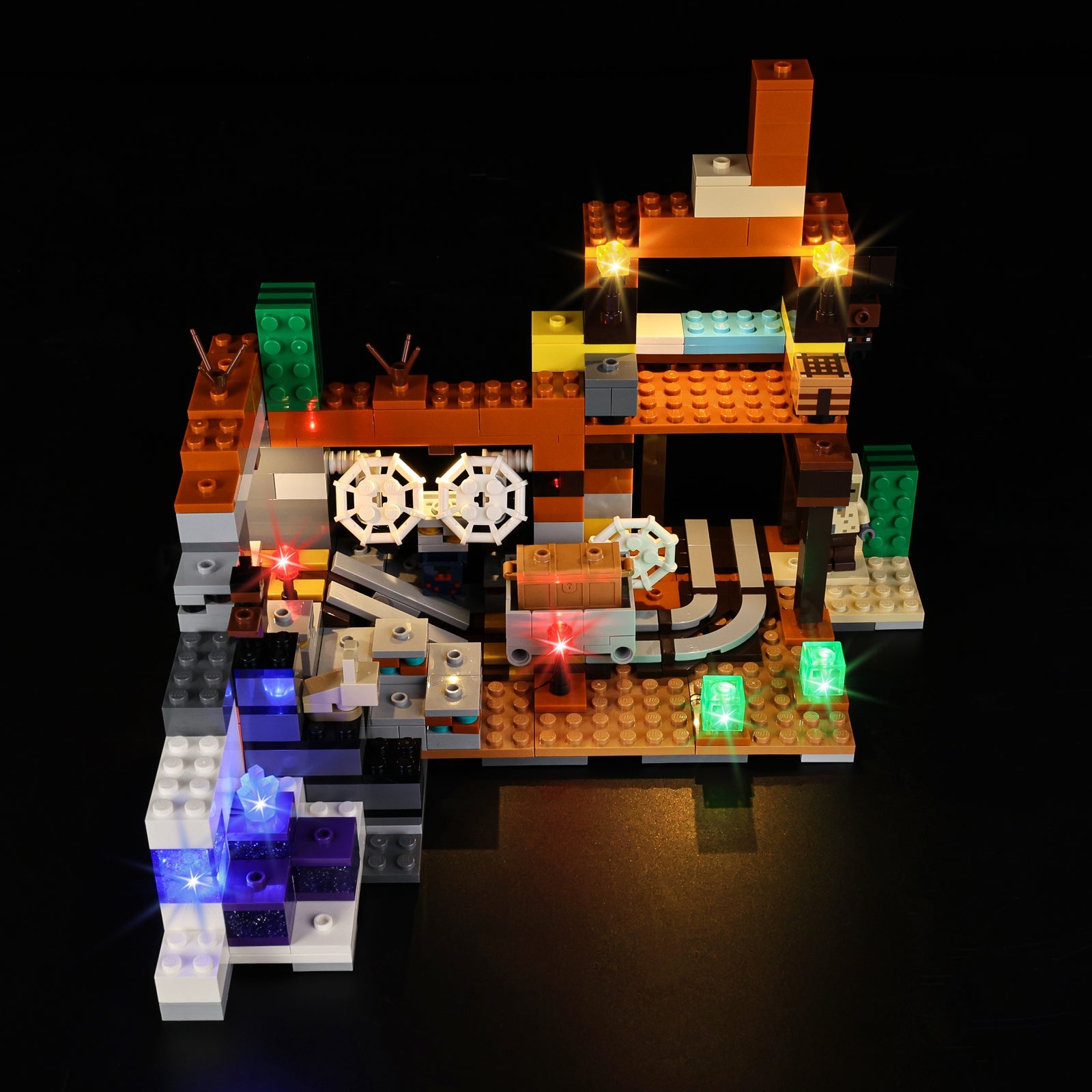 Light Kit For LEGO Minas-Tirith 21263 - Gallery Image 9