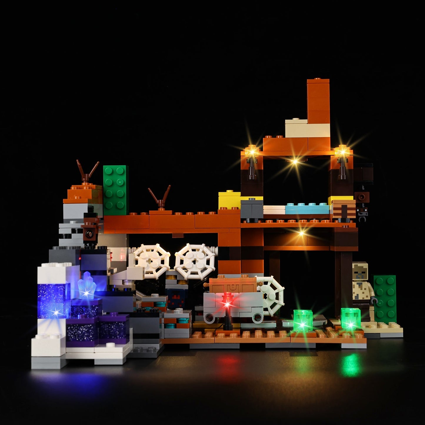 Light Kit For LEGO Minas-Tirith 21263 - Gallery Image 6