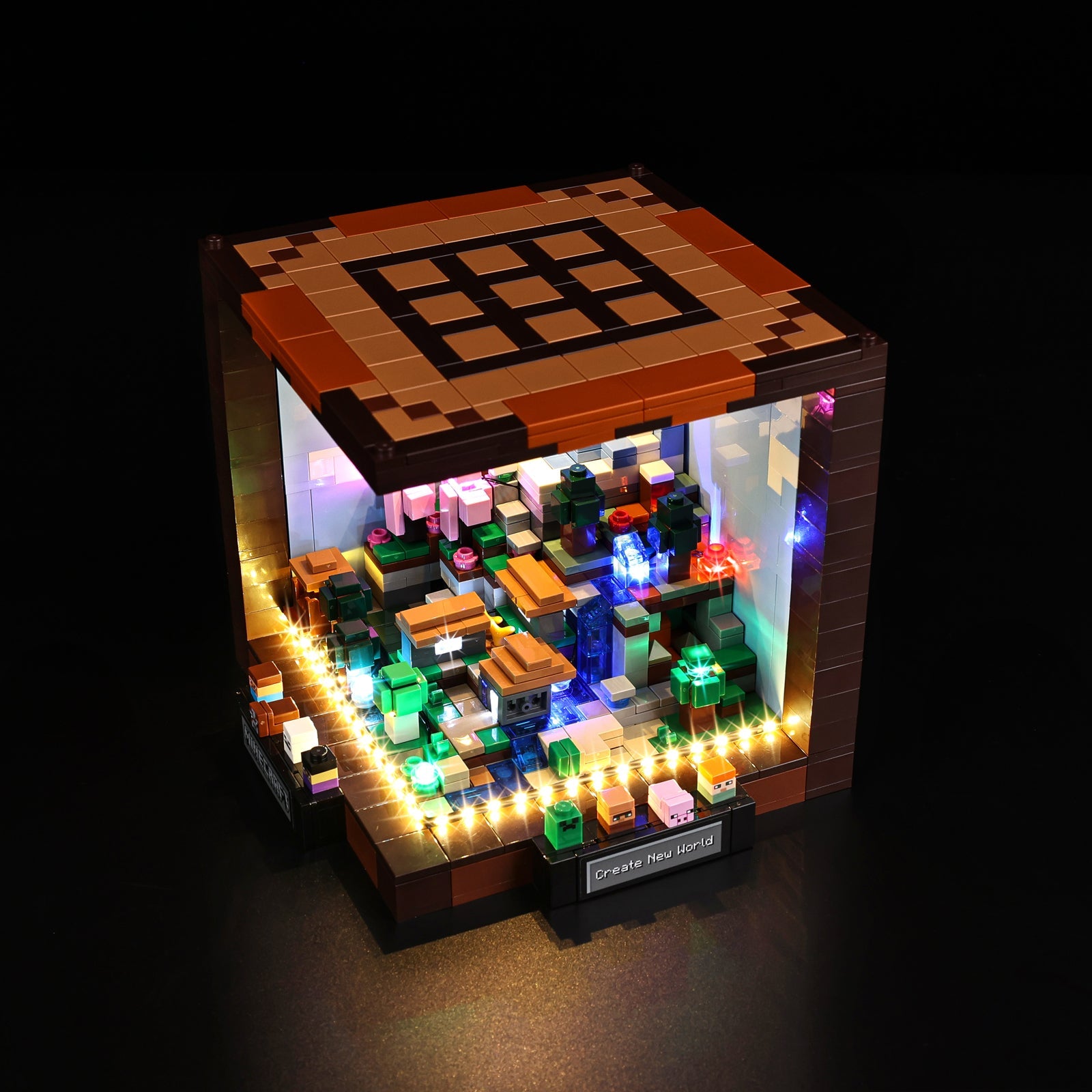 Light Kit For LEGO The-Crafting-Table 21265 - Gallery Image 14