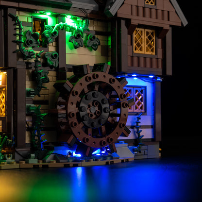 Light Kit For LEGO Disney-Hocus-Pocus-The-Sanderson-Sisters-Cottage 21341 - Gallery Image 10
