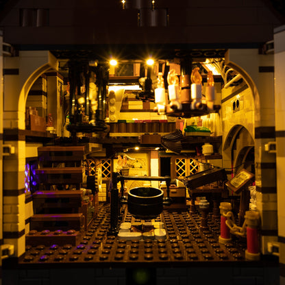 Light Kit For LEGO Disney-Hocus-Pocus-The-Sanderson-Sisters-Cottage 21341 - Gallery Image 13
