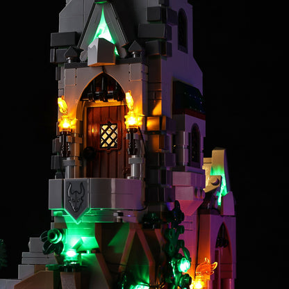 Light Kit For LEGO Dungeons-Dragons-Red-Dragons-Tale 21348 - Gallery Image 24
