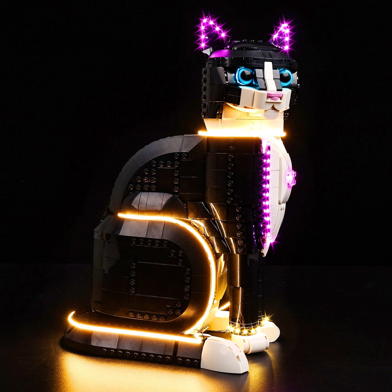 Light Kit For LEGO Tuxedo-Cat 21349 - Gallery Image 5