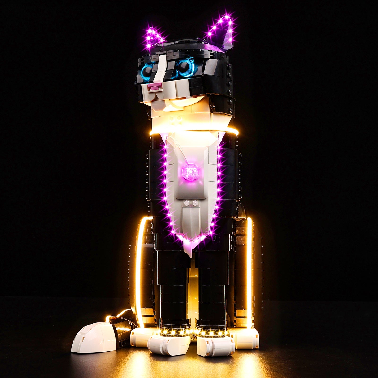 Light Kit For LEGO Tuxedo-Cat 21349 - Gallery Image 6