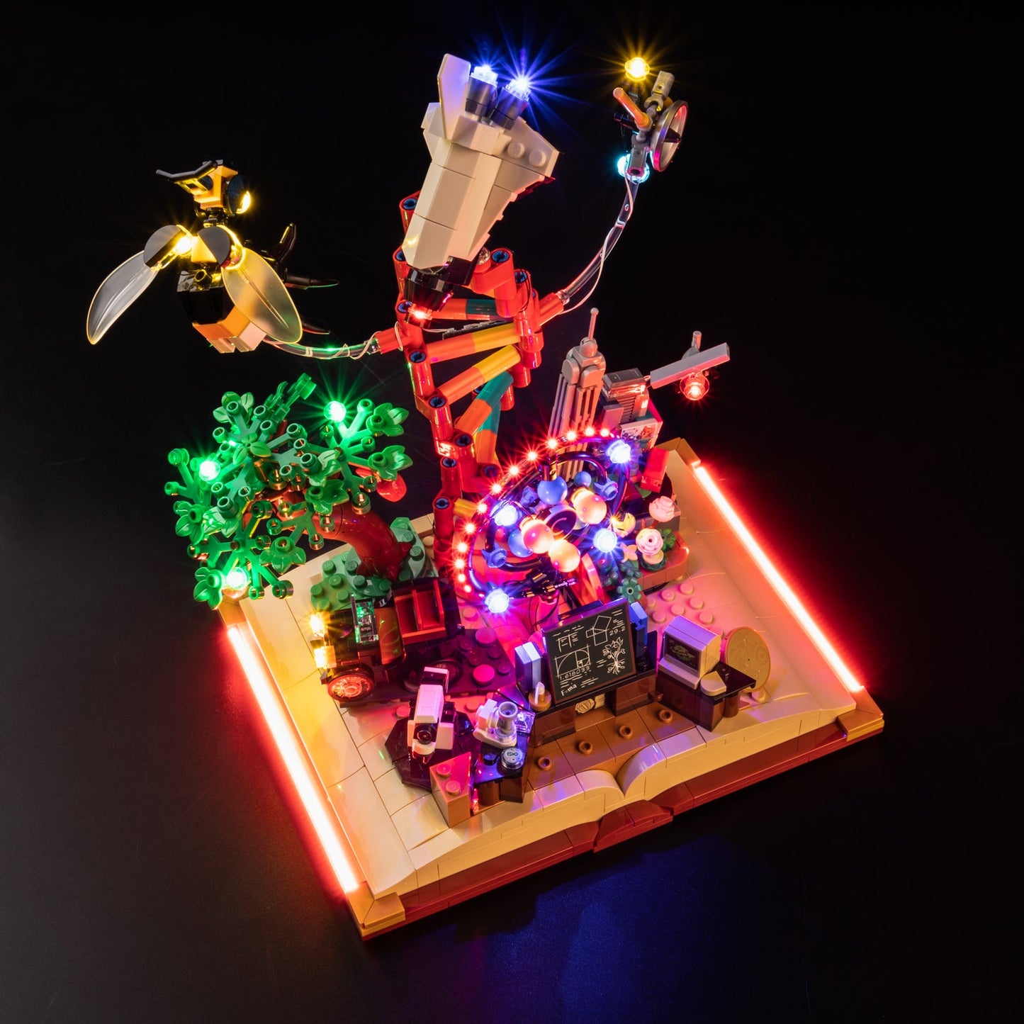 Light Kit For LEGO The-Evolution-of-STEM 21355 - Gallery Image 7