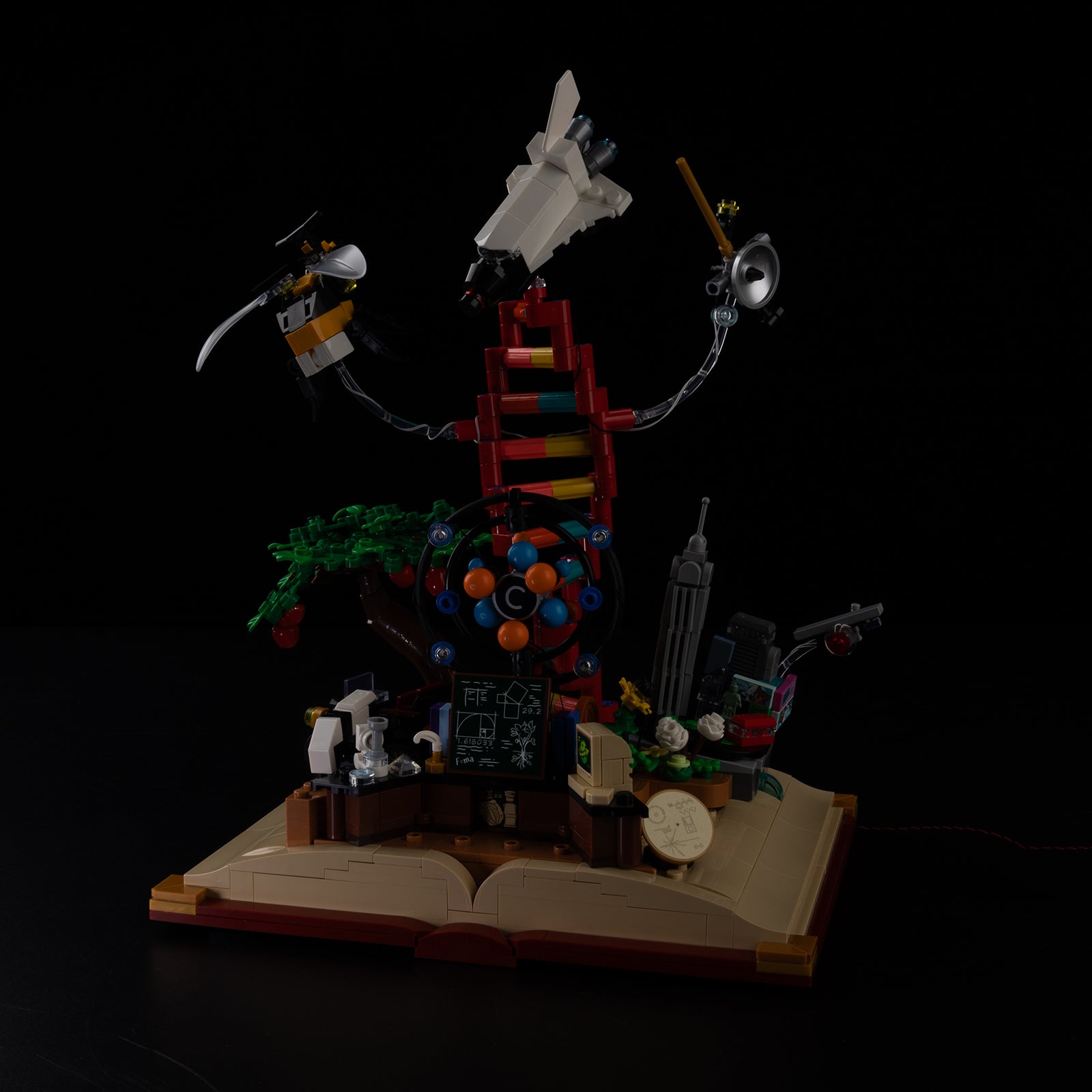 Light Kit For LEGO The-Evolution-of-STEM 21355 - Gallery Image 1