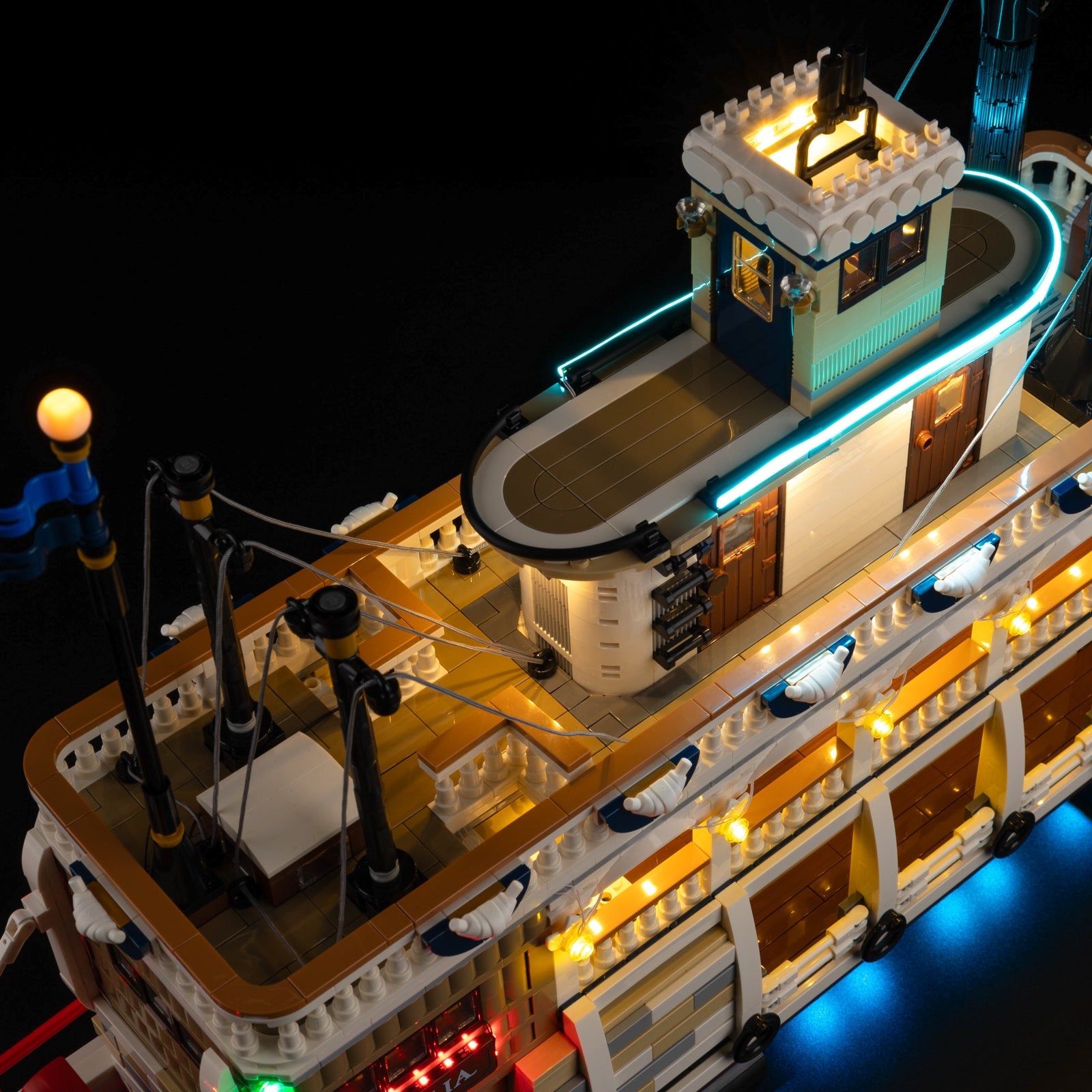 Light Kit For LEGO River-Steamboat 21356 - Gallery Image 19