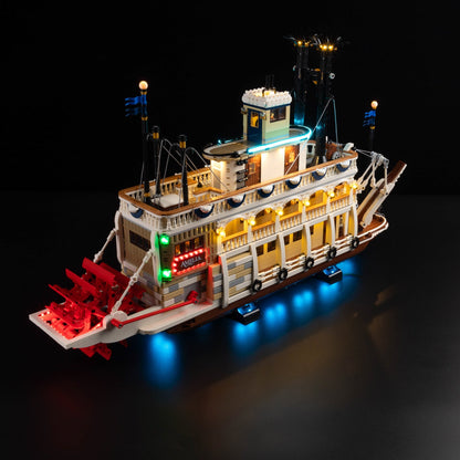 Light Kit For LEGO River-Steamboat 21356 - Gallery Image 6